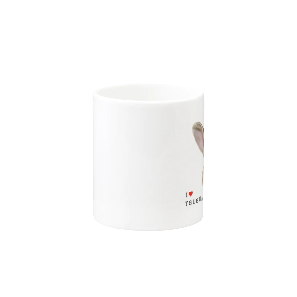 ファッションセンターつぶあんのつぶあんマグ Mug :other side of the handle