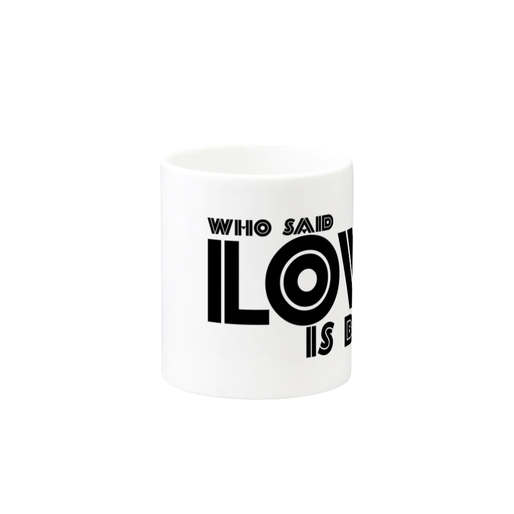 れいら先生のlove is blind… Mug :other side of the handle