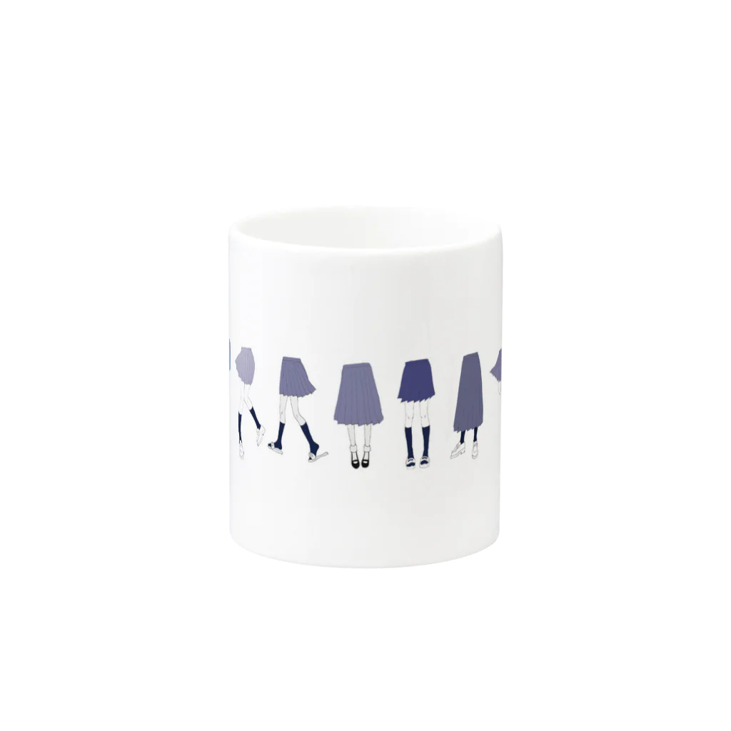 A S H I M のおみ足 Mug :other side of the handle