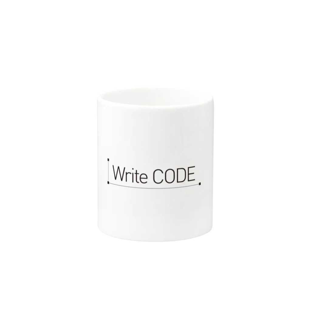 CODE ReFactorのWrite code マグカップの取っ手の反対面