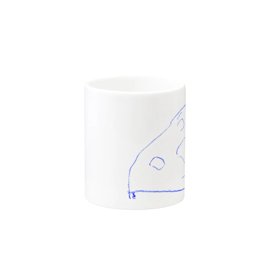 ecoecoecoの初めてのヒーロー Mug :other side of the handle