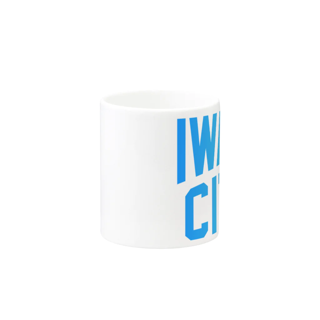 JIMOTOE Wear Local Japanのいわき市 IWAKI CITY Mug :other side of the handle