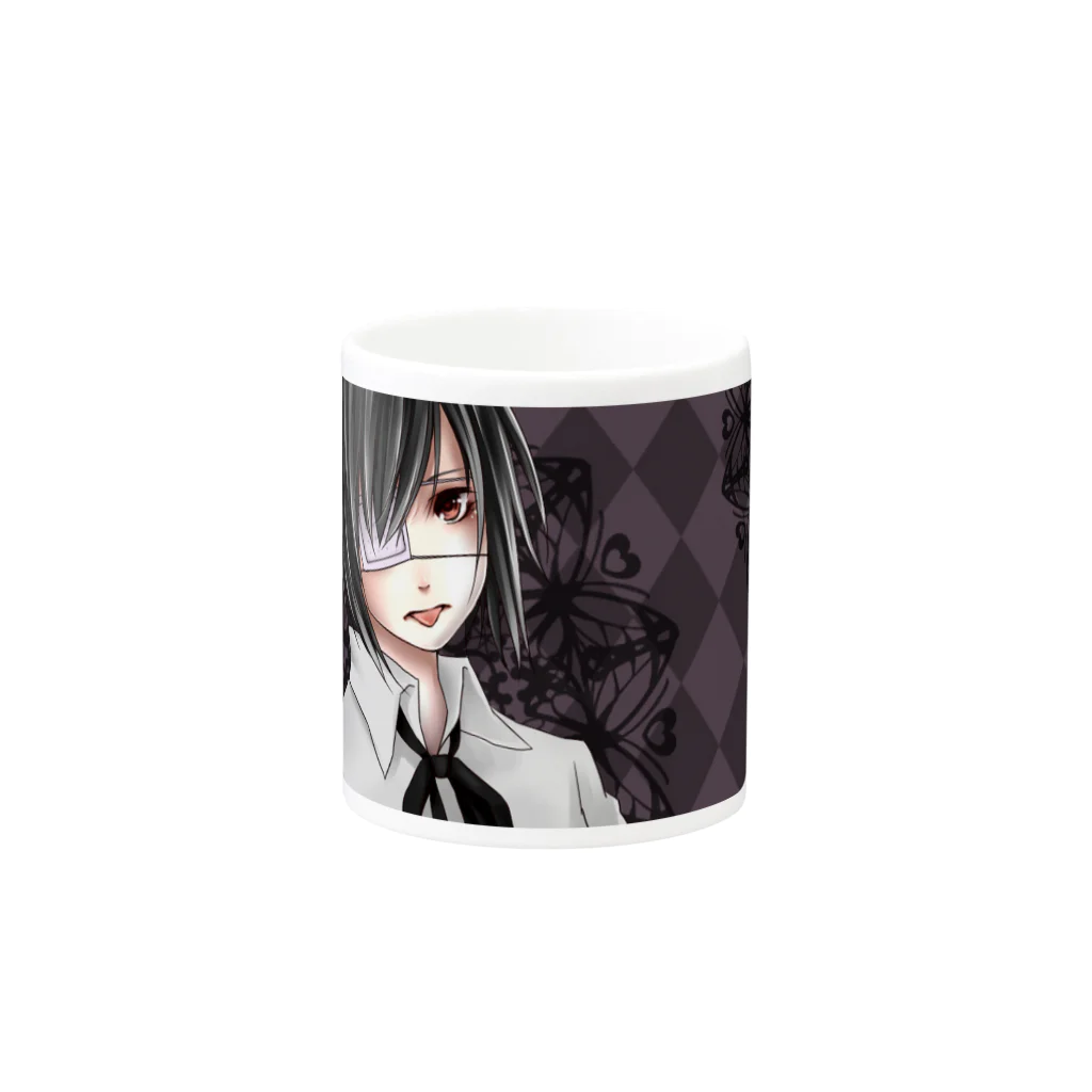 クロルのゴスロリ子ちゃん Mug :other side of the handle