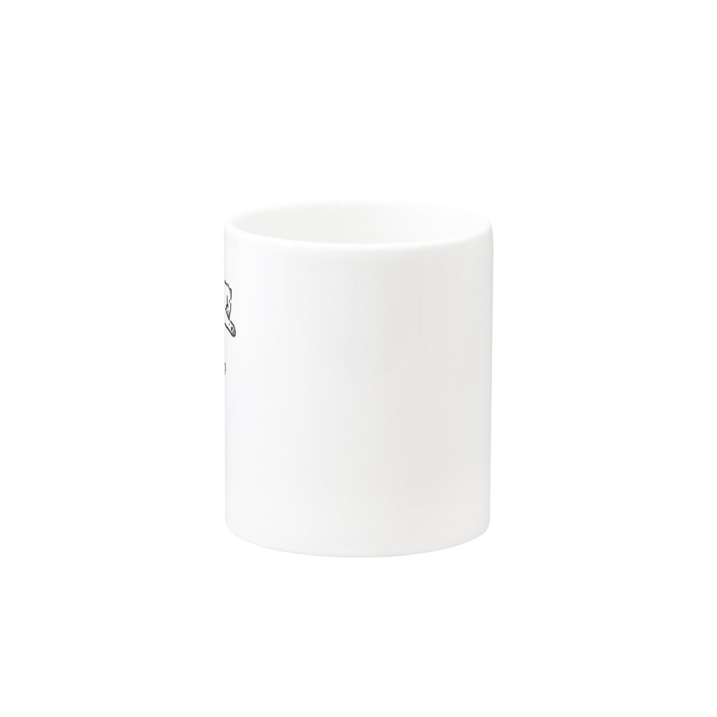 arukanのネコ、ごろーん、横 Mug :other side of the handle