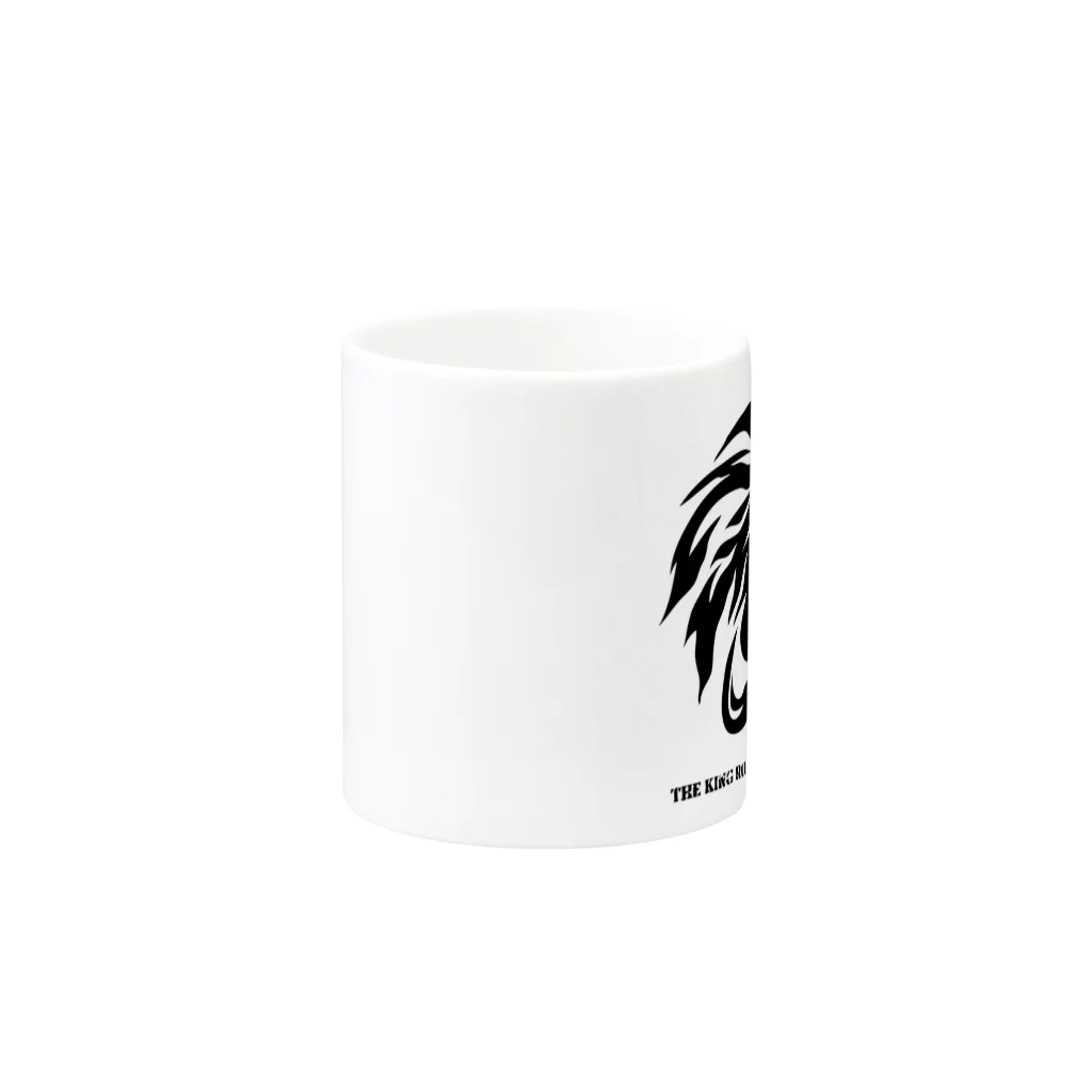 MilCraftのTHE KING ROARED Mug :other side of the handle