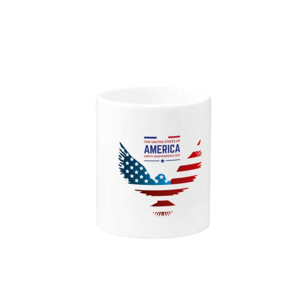 みーぬのUSA EAGLE Mug :other side of the handle