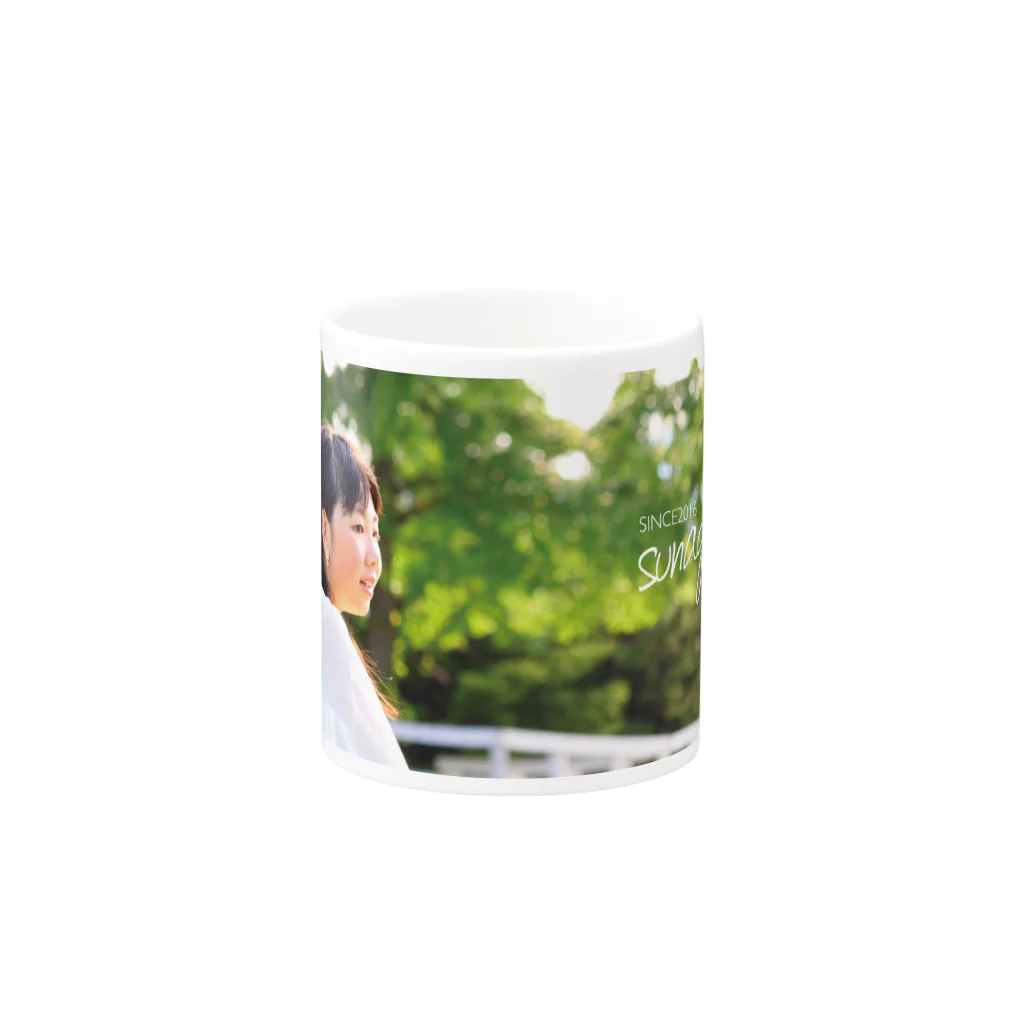 sunagaworksの5月ソメスサドル Mug :other side of the handle