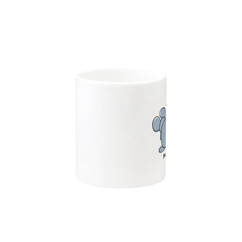 FOUR＋FOURのネズミくん Mug :other side of the handle
