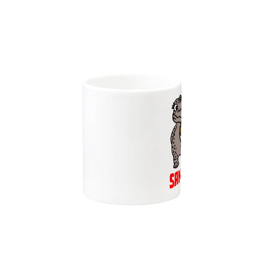 さなえ食堂のジャンポール・フランシス Mug :other side of the handle