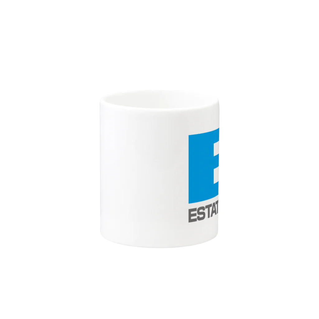 ef8888のestatefront   架空の不動産屋 Mug :other side of the handle