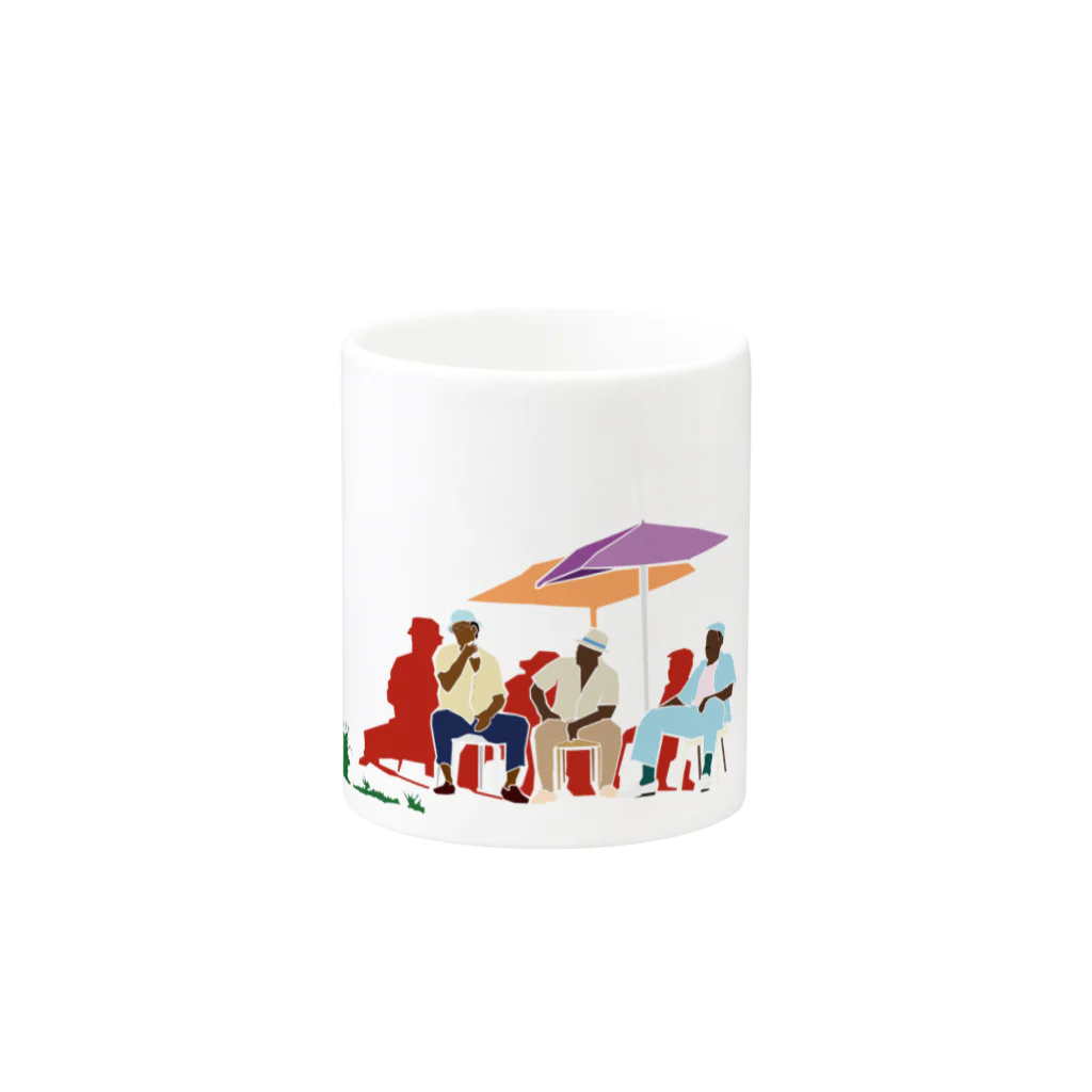 NogenreのDo The Small talk Mug :other side of the handle