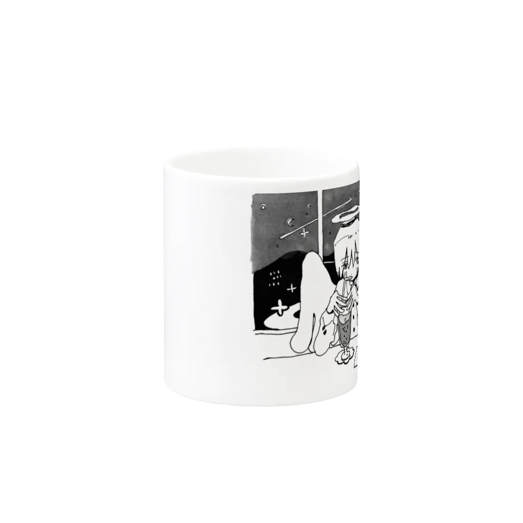 でするなの夜のSA Mug :other side of the handle