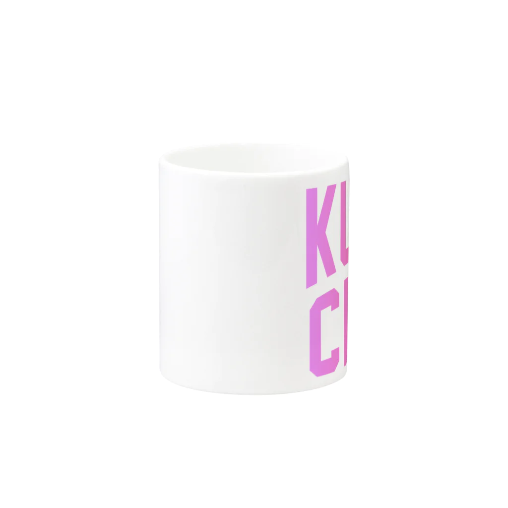 JIMOTO Wear Local Japanの呉市 KURE CITY Mug :other side of the handle