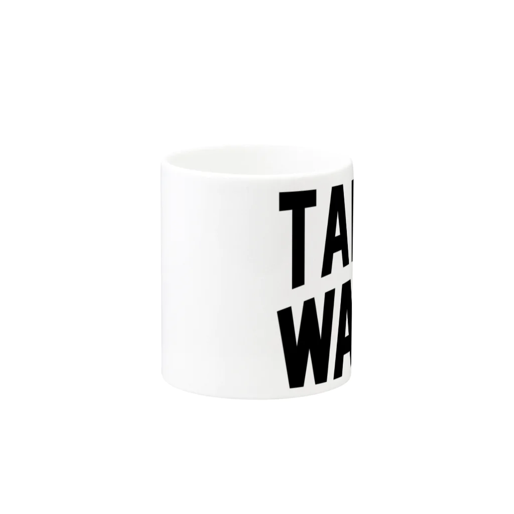 JIMOTOE Wear Local Japanの台東区 TAITO WARD Mug :other side of the handle