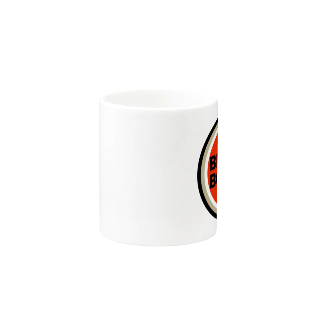 BLACK BONDS OSAKAのBLACK BONDS ORIGINAL CLASSIC LOGO マグカップ Mug :other side of the handle