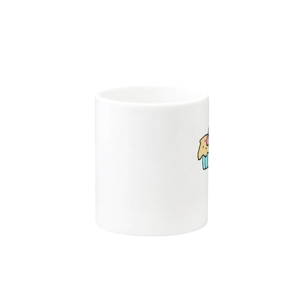 piyonnzのゆるかわ Mug :other side of the handle