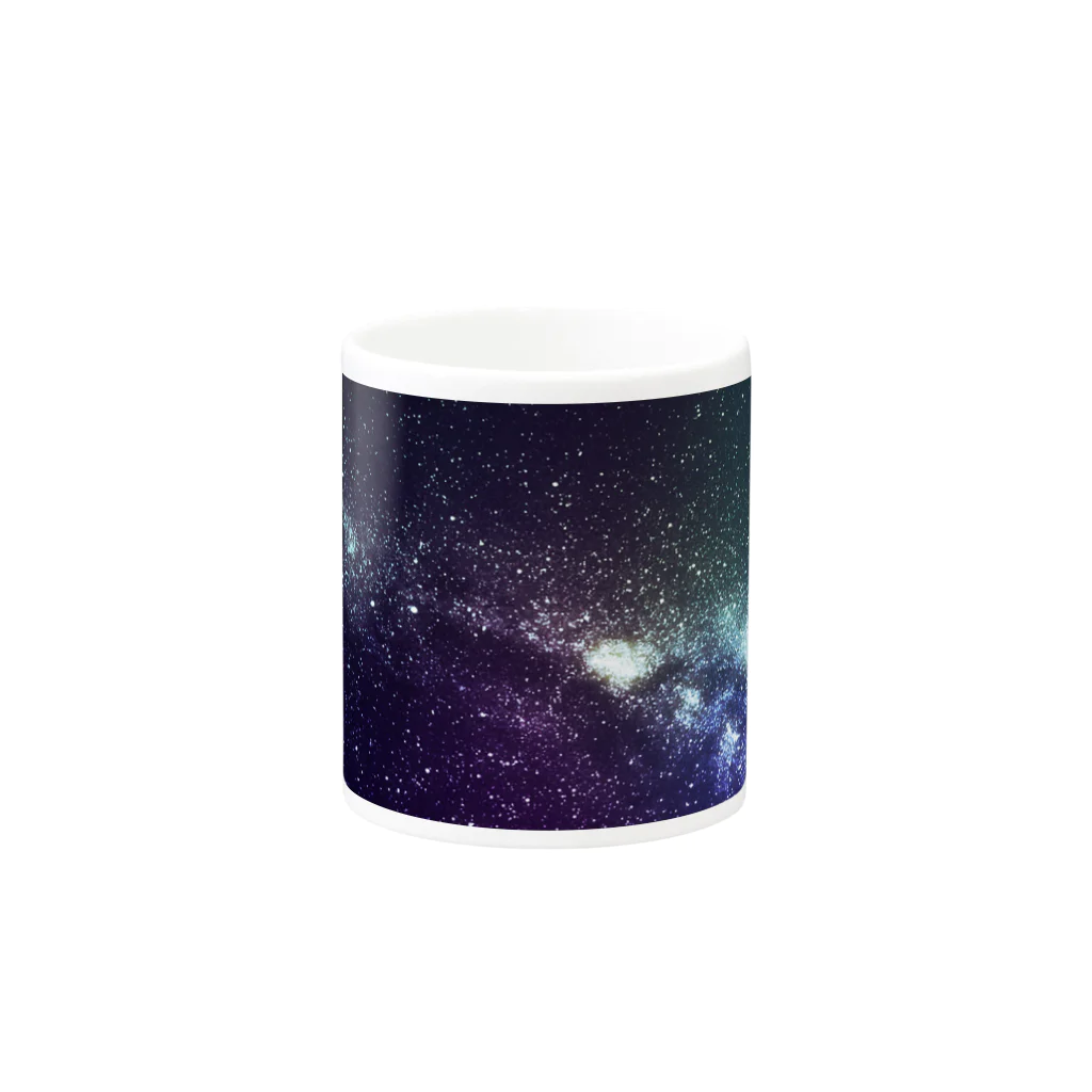 Senasの宇宙マグ Mug :other side of the handle