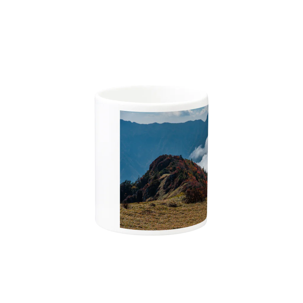 otakeの写真店の秋の高山 Mug :other side of the handle