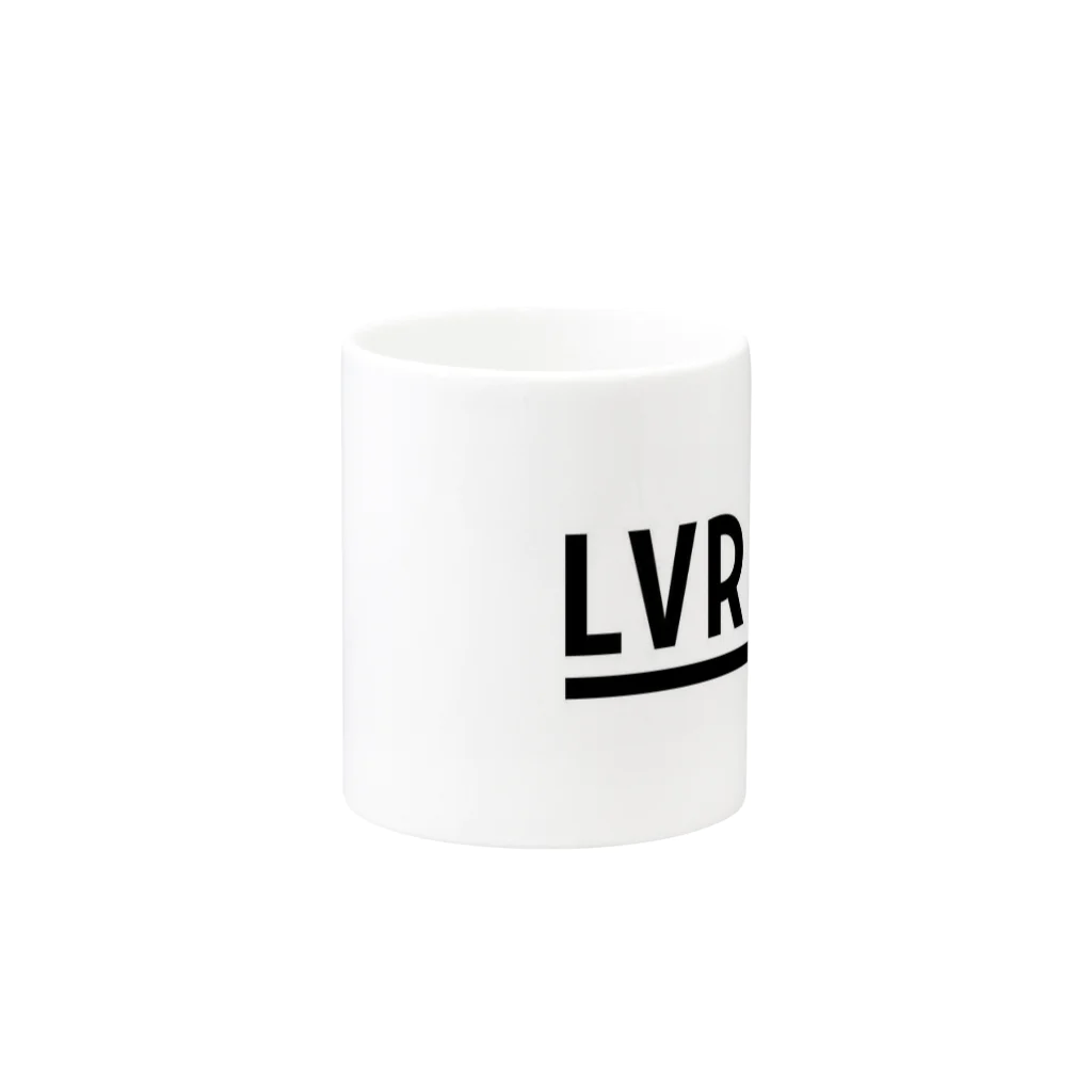 LVRhasegawaのLVRロゴマグカップ マグカップの取っ手の反対面