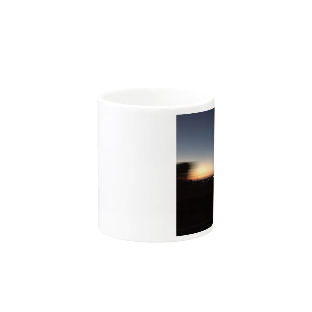 i_d_a_entyの夜が朝に溶ける瞬間 Mug :other side of the handle