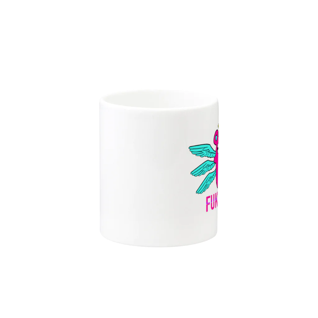 FUKsia_pINKの大天使クマエル Mug :other side of the handle