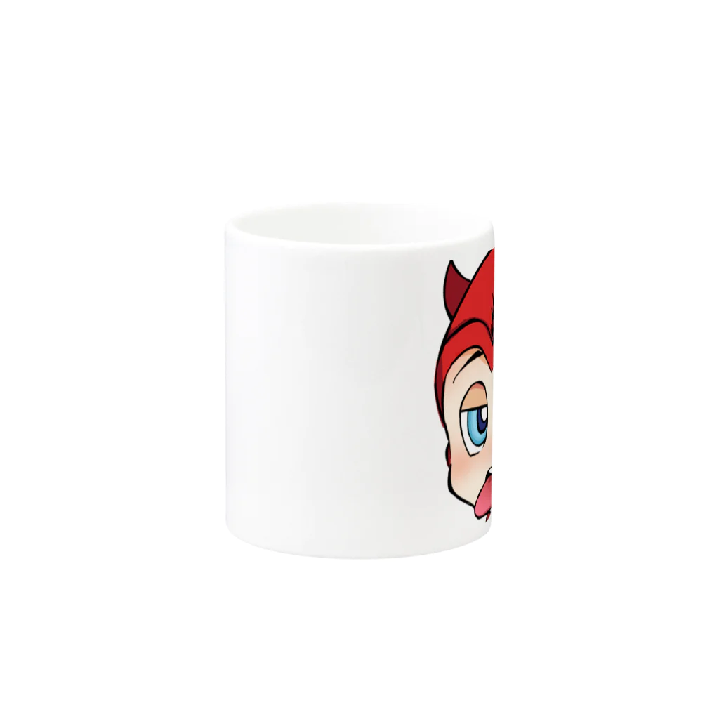 SMITE公式ストアのキューピッドグッズ Mug :other side of the handle