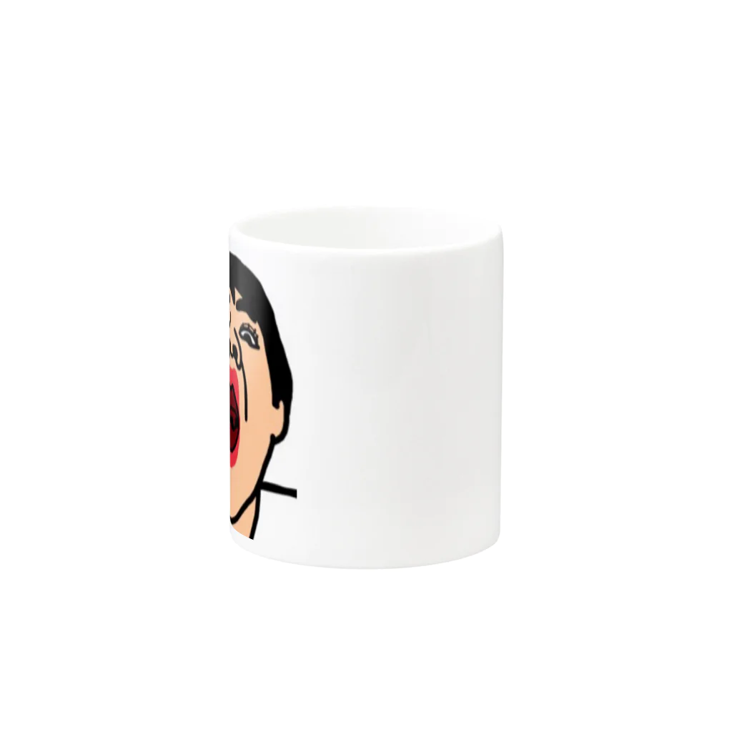 0mのビッグサイズ Mug :other side of the handle