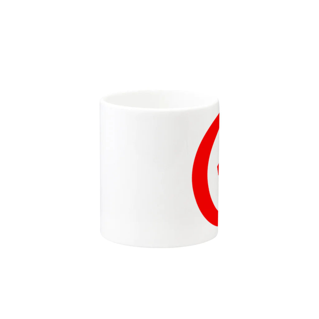 AAAstarsのモットマーク Mug :other side of the handle