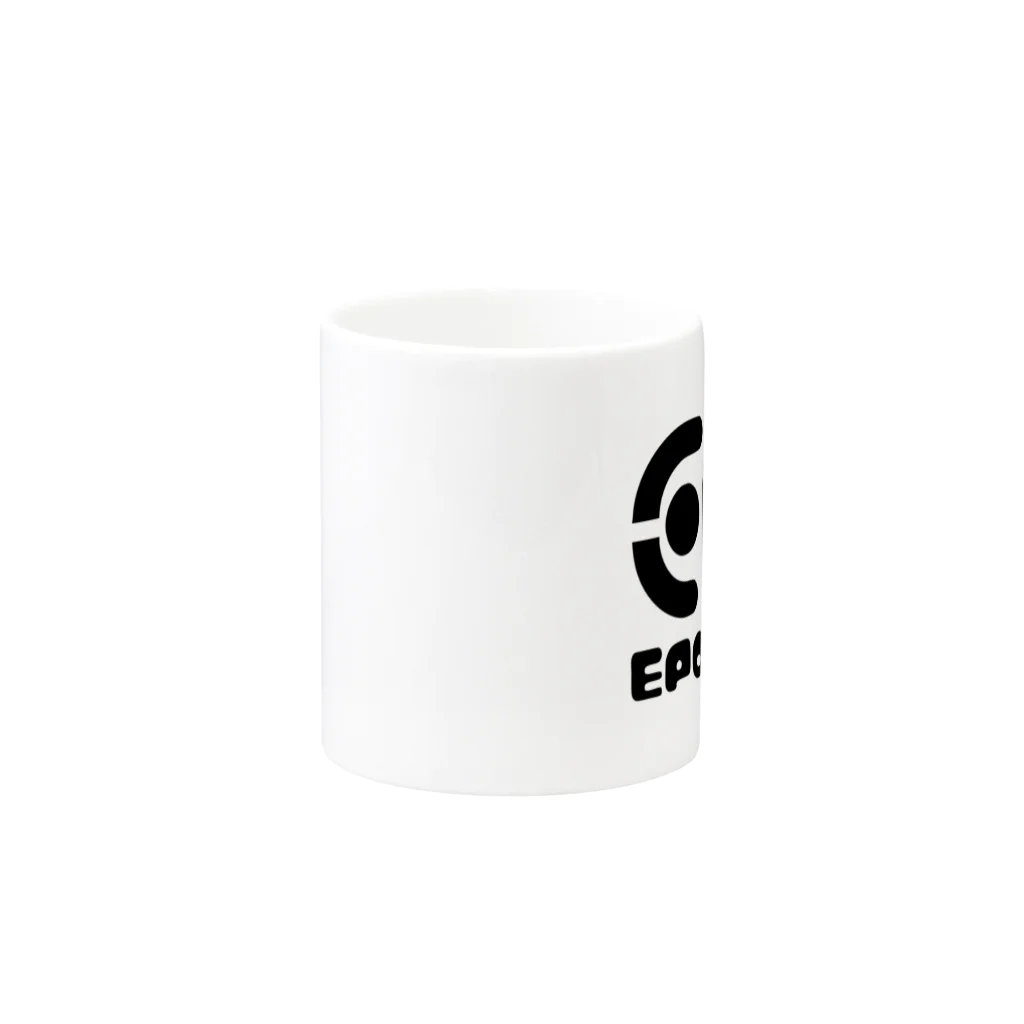 イポップサン-epopsan-のイポップサンロゴマーク黒 Mug :other side of the handle