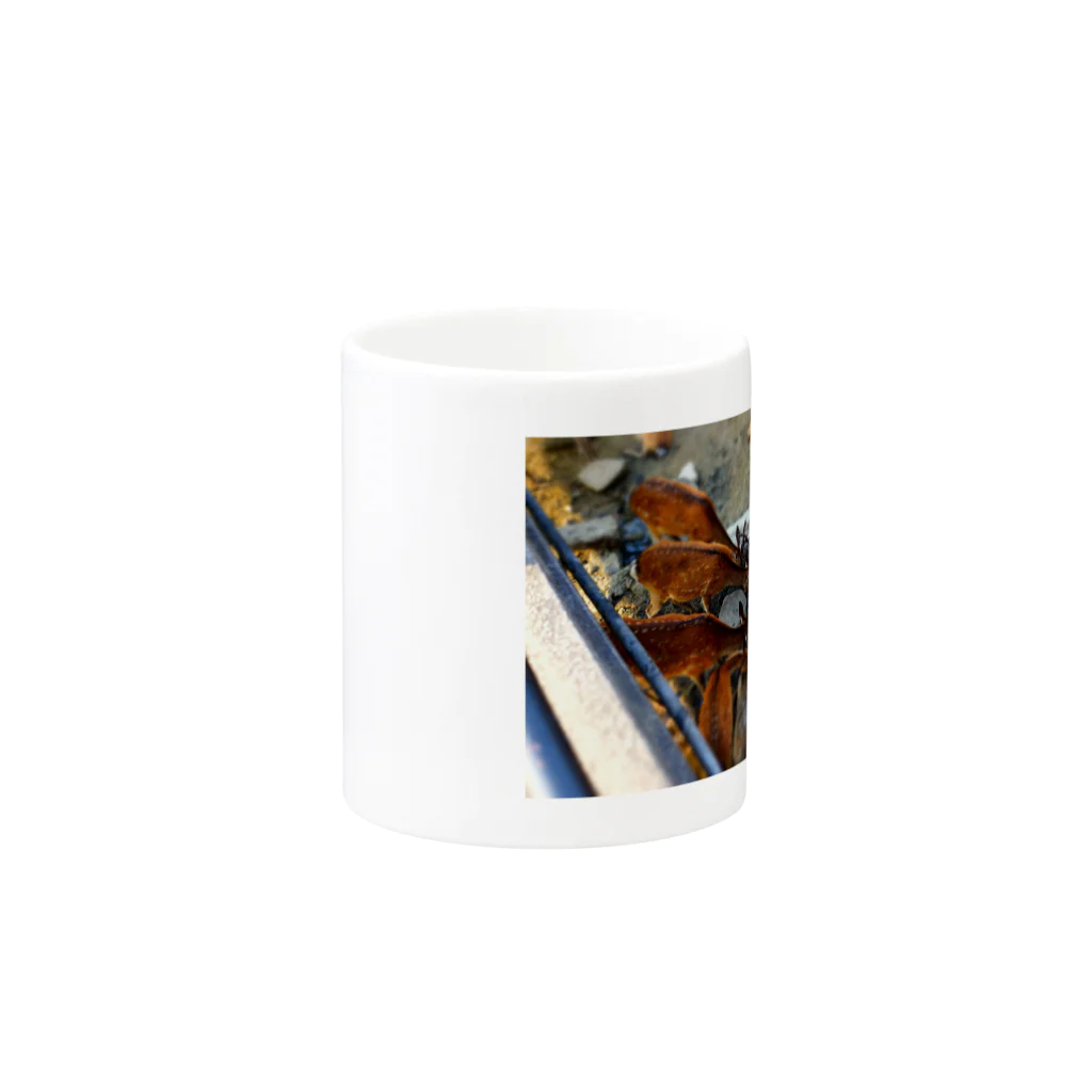 pompomworksの宮島の鹿 Mug :other side of the handle