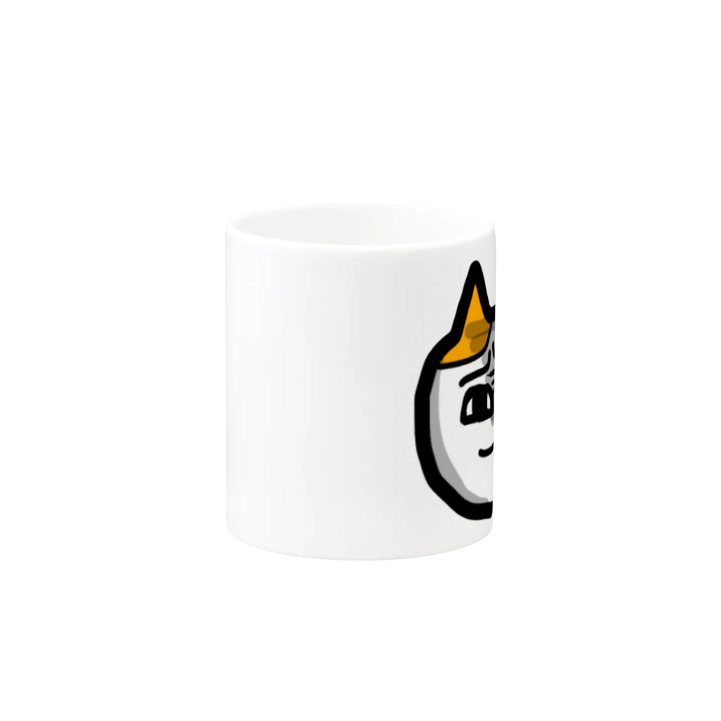 末っ子工房のGESUマグカップ Mug :other side of the handle