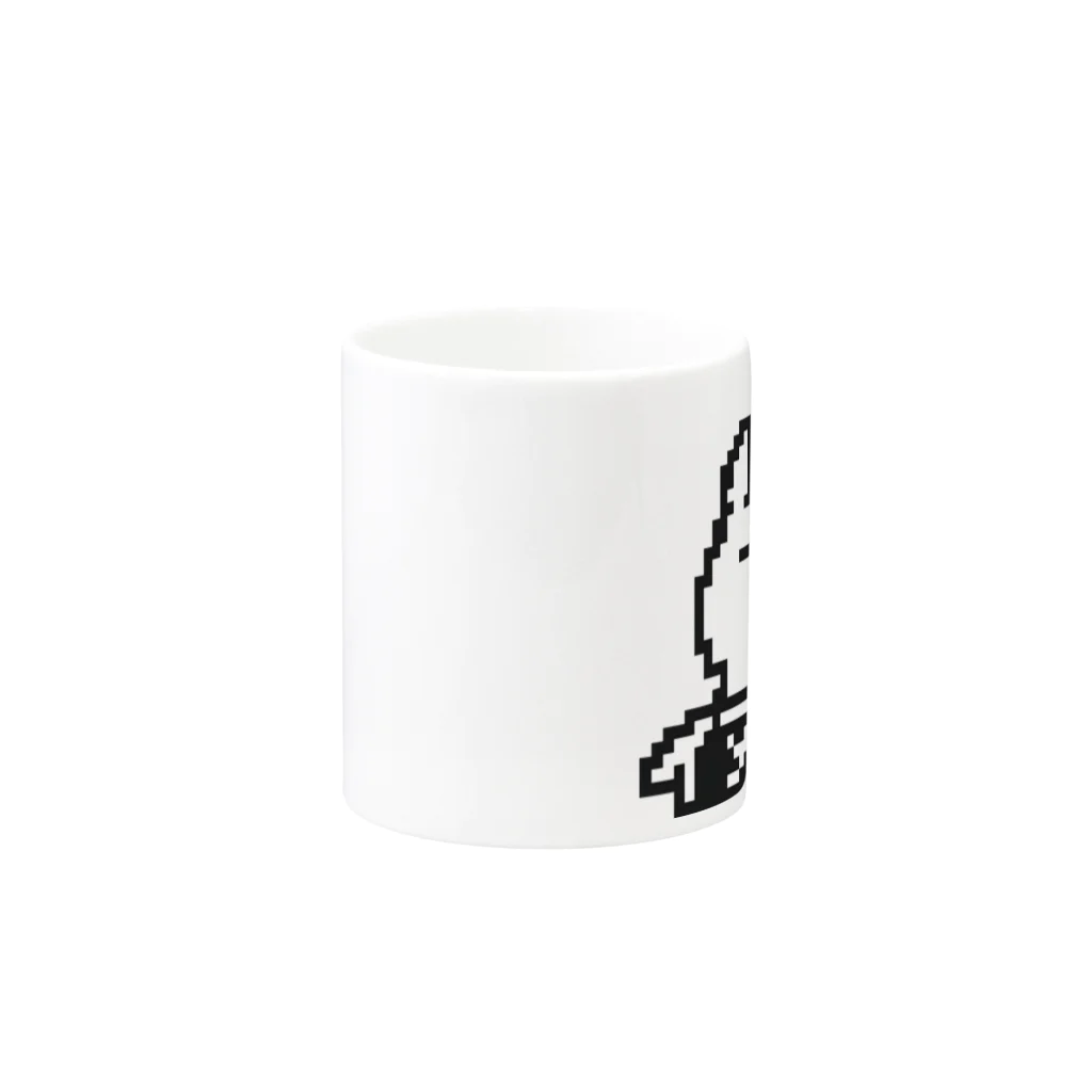 HKM-1のイヌスキ Mug :other side of the handle