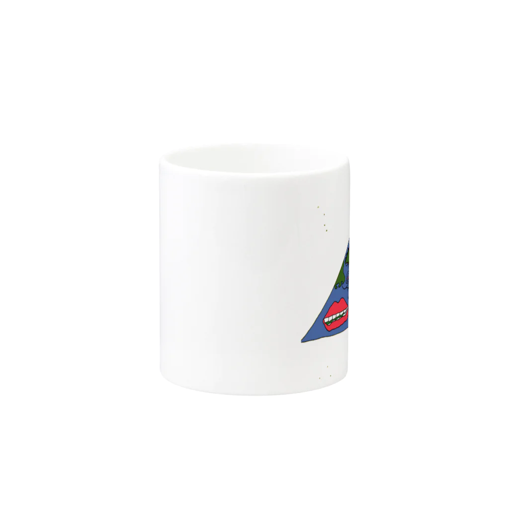 エクマリみつ子の不気味 Mug :other side of the handle