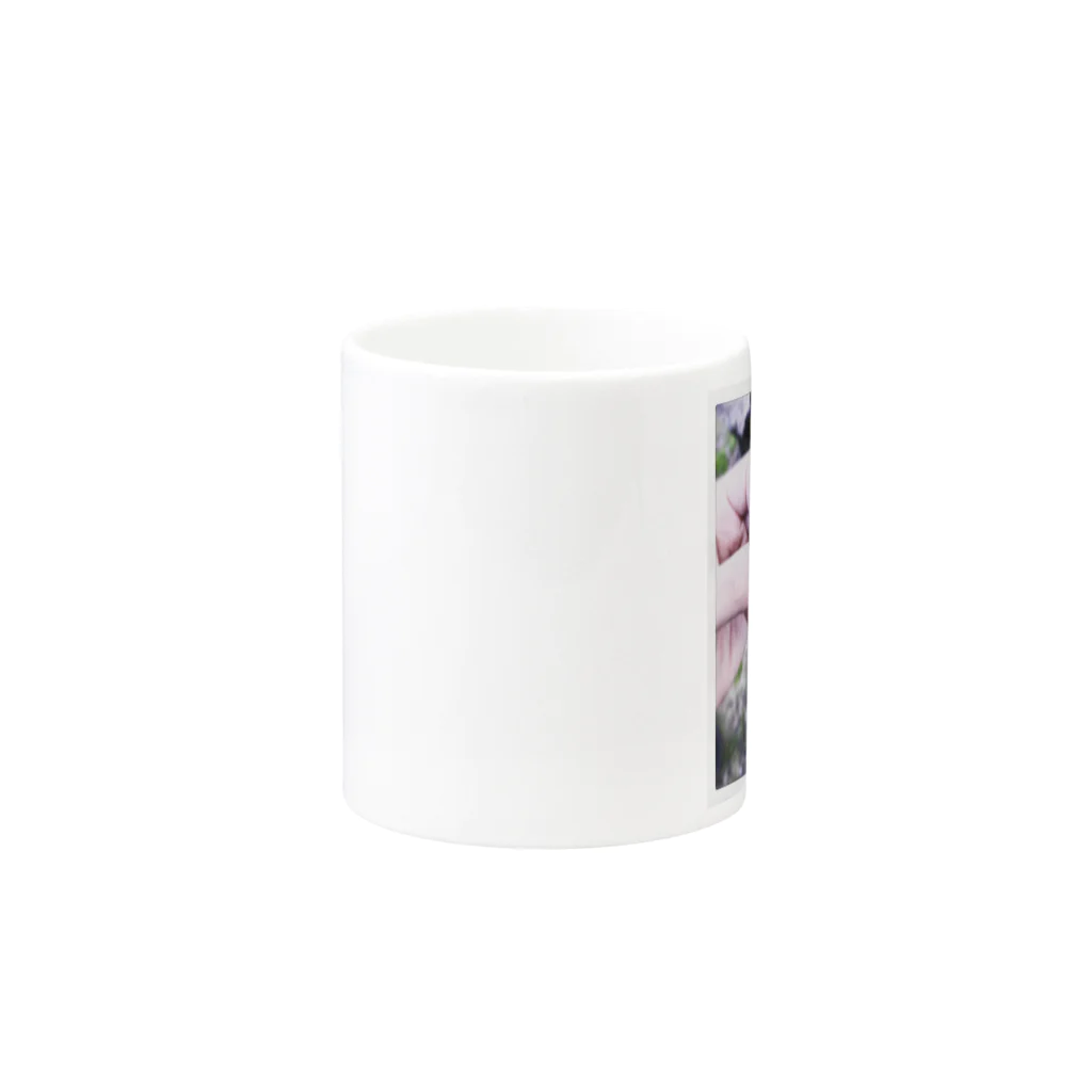 🌸KANABUN/11♂10♀11ヶ月♀🌸の幸せのஐ♡🍀~ஐ Mug :other side of the handle