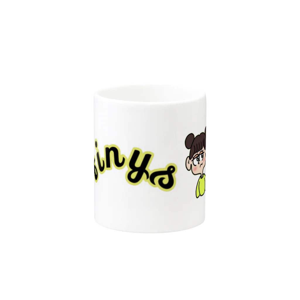 tinysのtinys Mug :other side of the handle