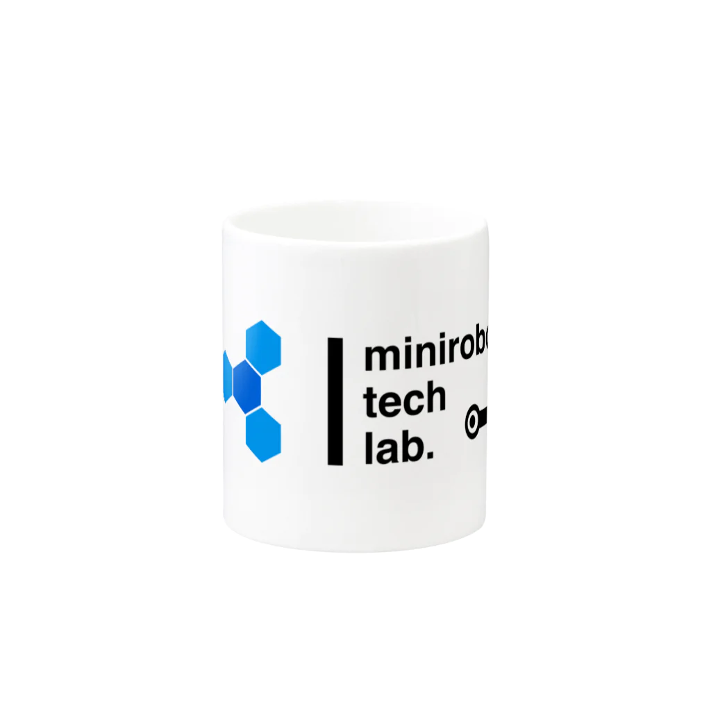 minirobo technical laboratoryのミニテク Mug :other side of the handle