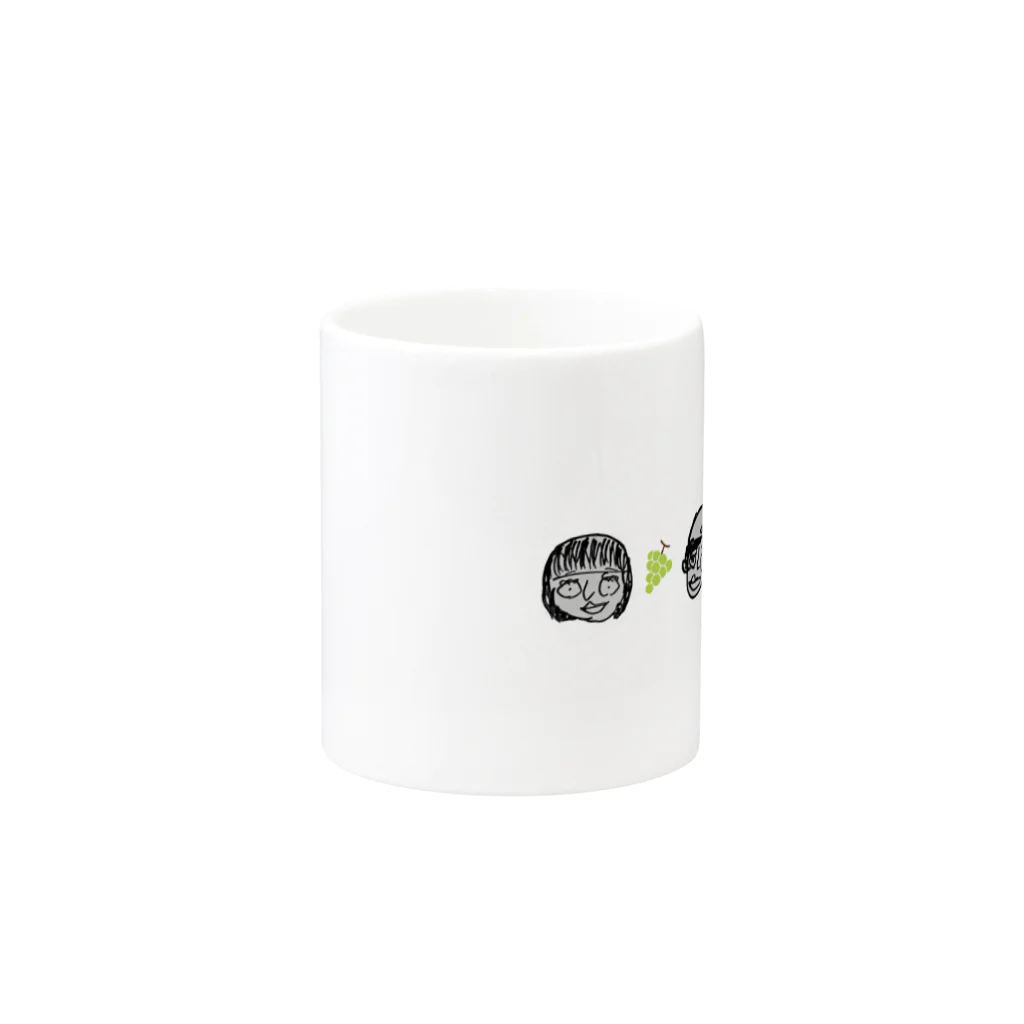 SAWA officialのSAWA バケハ Mug :other side of the handle