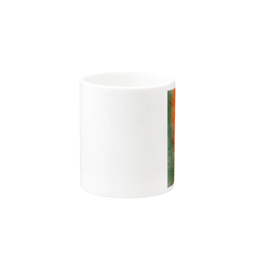 Yuta Yoshiのどくろくん Mug :other side of the handle