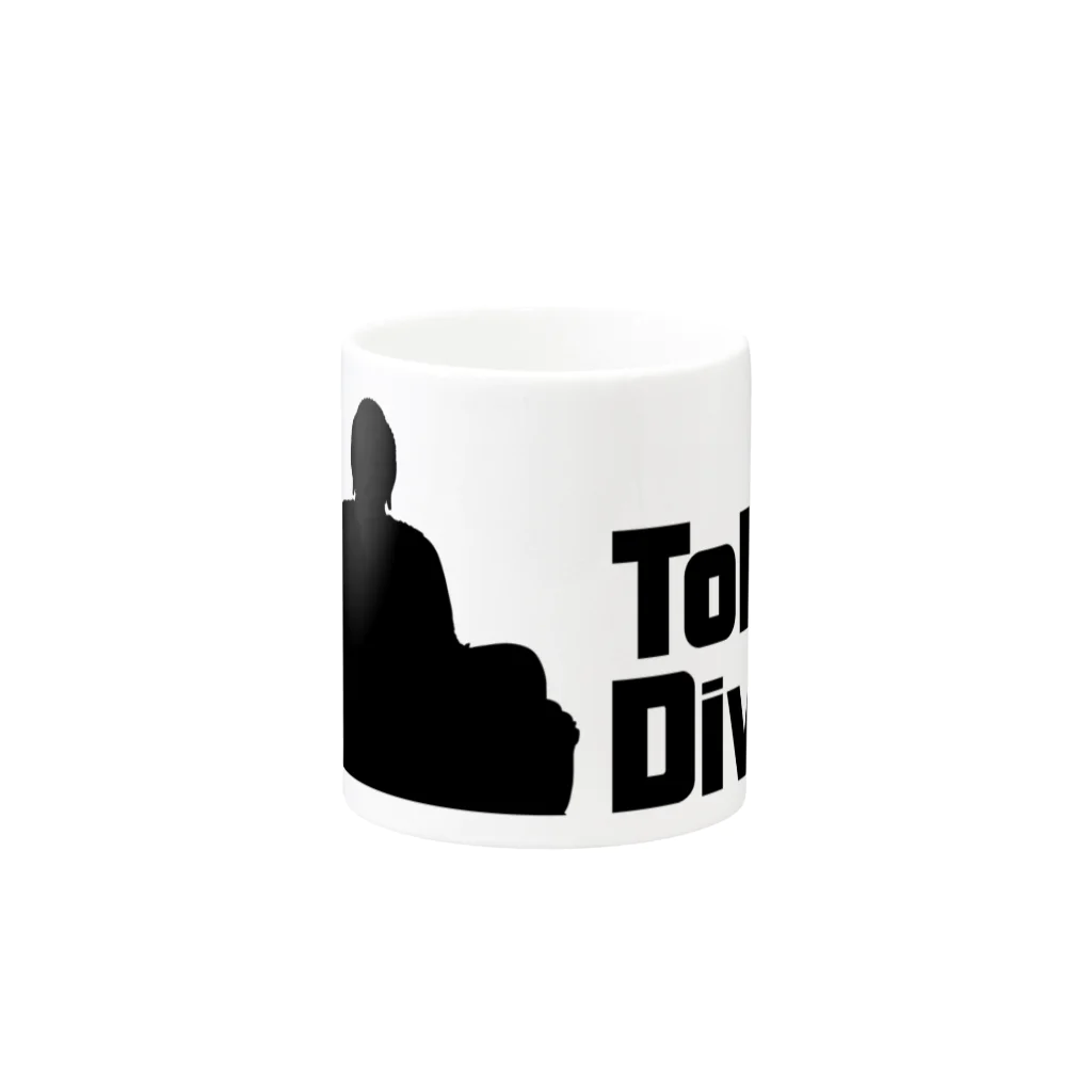 TokyoDive HIPHOPSHOPのTokyo Dive Mug :other side of the handle