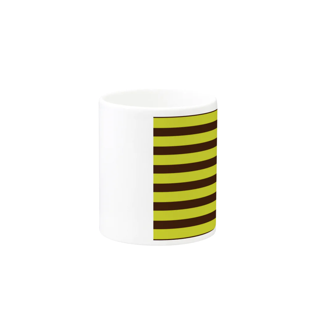 EC SUPPORT★CREATIVE WORKSのBEE Mug :other side of the handle