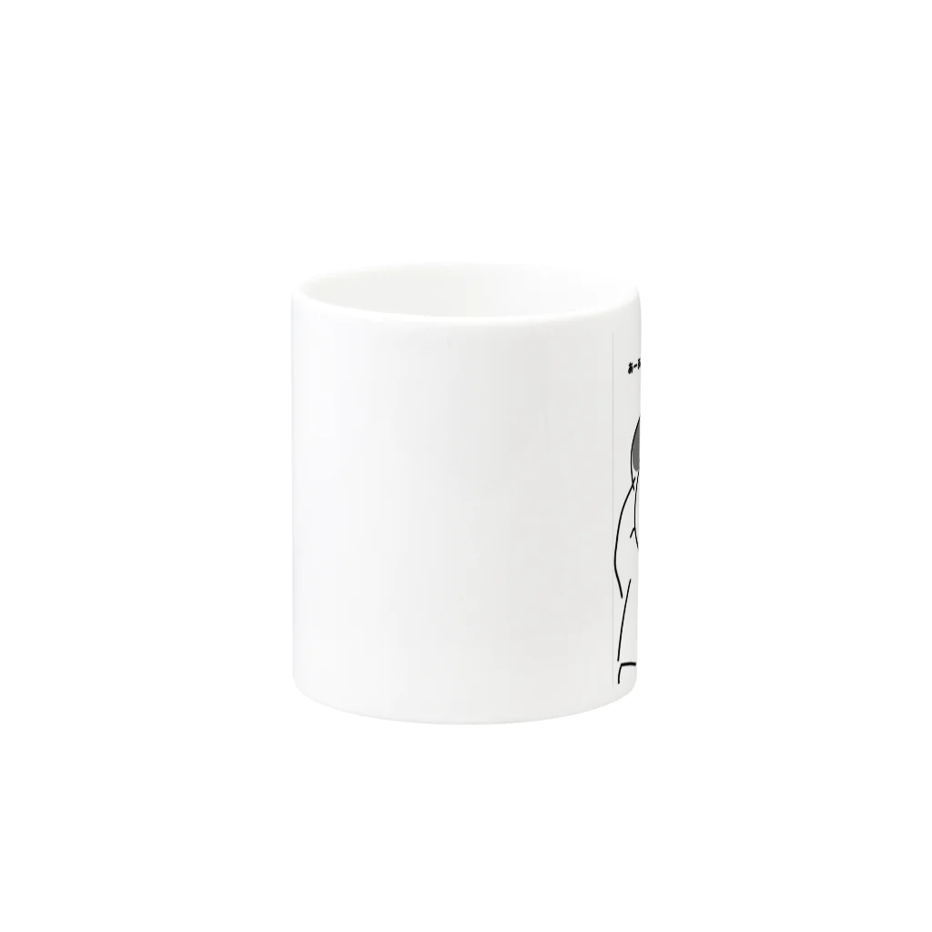 おだくんの店のおだくんマグカップ Mug :other side of the handle