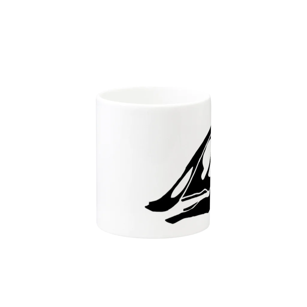 nolly109のサウロロフス横向き Mug :other side of the handle