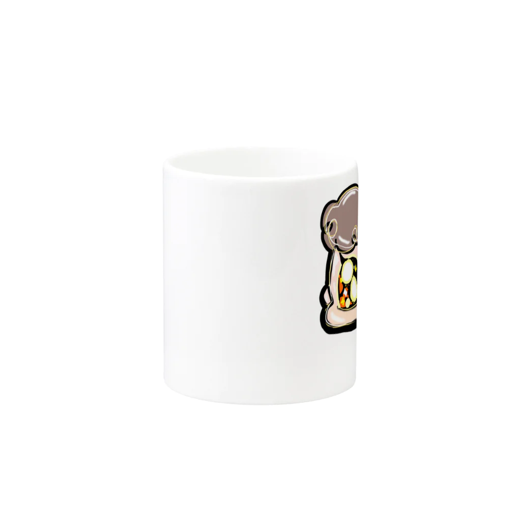 にこにこちゃんのきらきらベビーたん Mug :other side of the handle