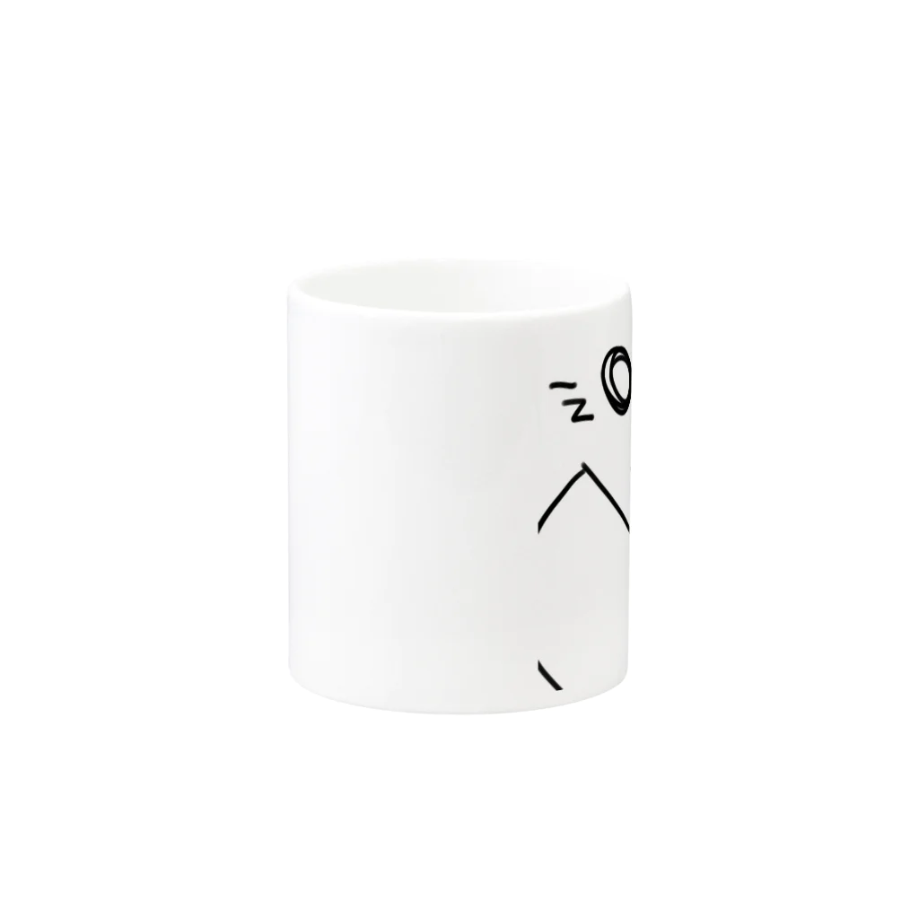 虚無のぽぽぽ Mug :other side of the handle