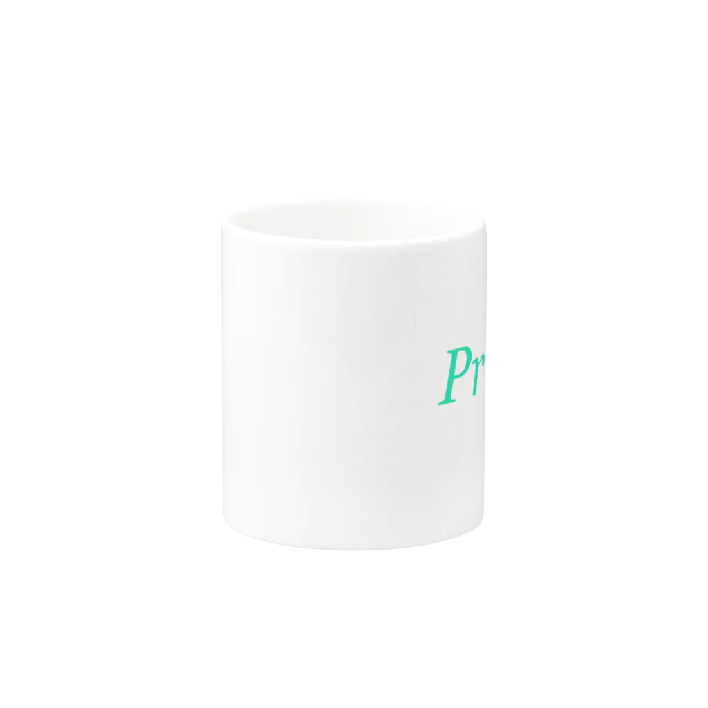 co5のペアマグカップ(Prince) Mug :other side of the handle