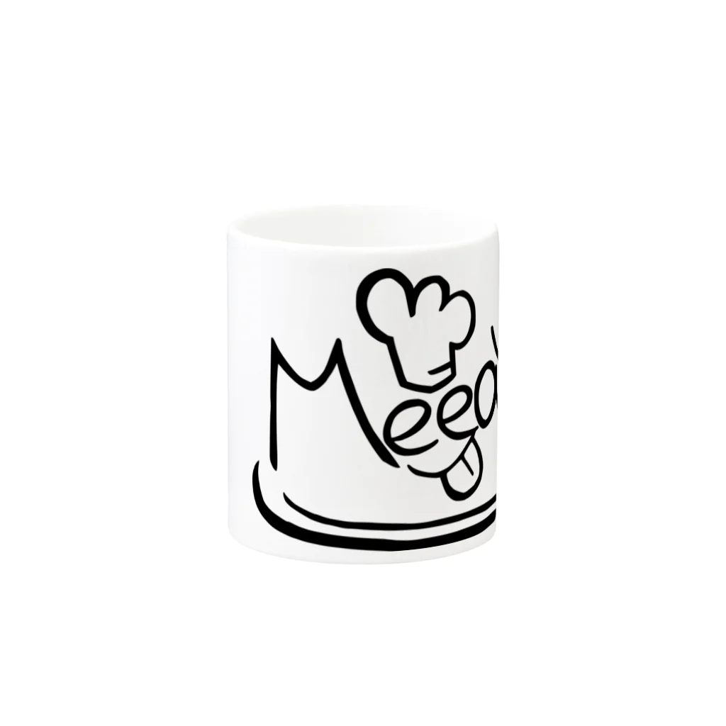 Cubano bar MeeatsのMeeatsマグカップ Mug :other side of the handle