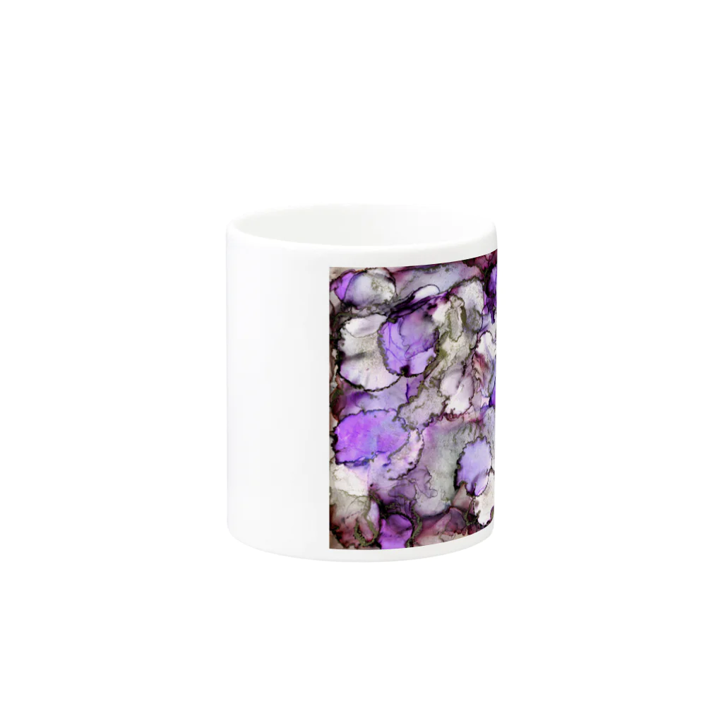 始季彩＠suzuriのVioletDream Mug :other side of the handle