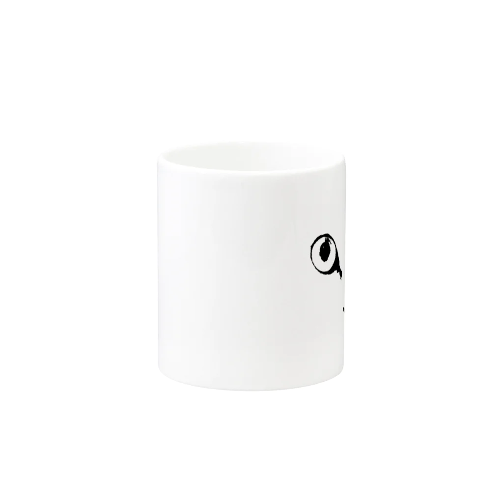 goodsのcat eye Mug :other side of the handle