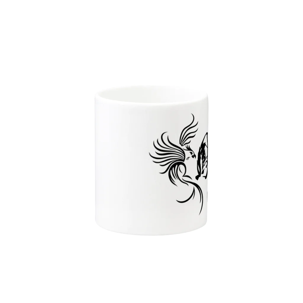 houinの鳳凰 Mug :other side of the handle