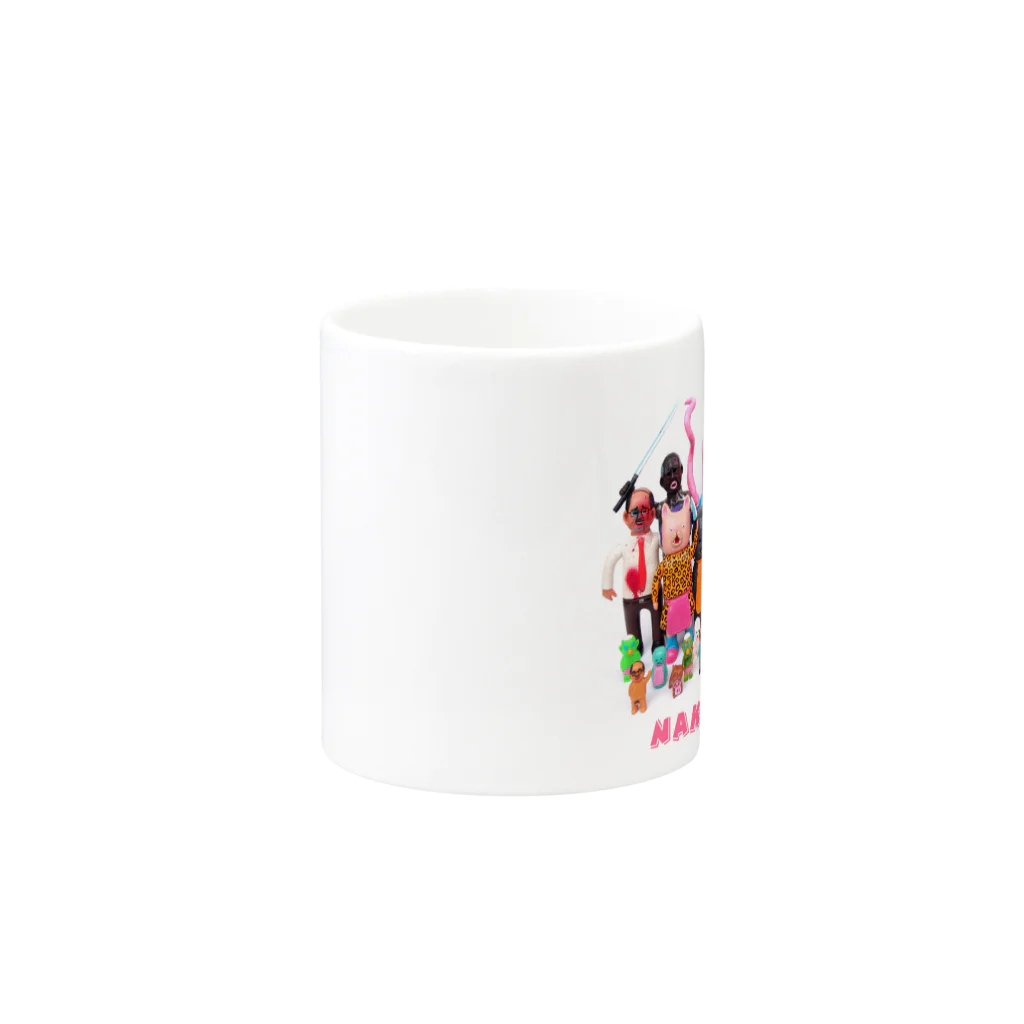 デハラユキノリのnakayoshi Mug :other side of the handle